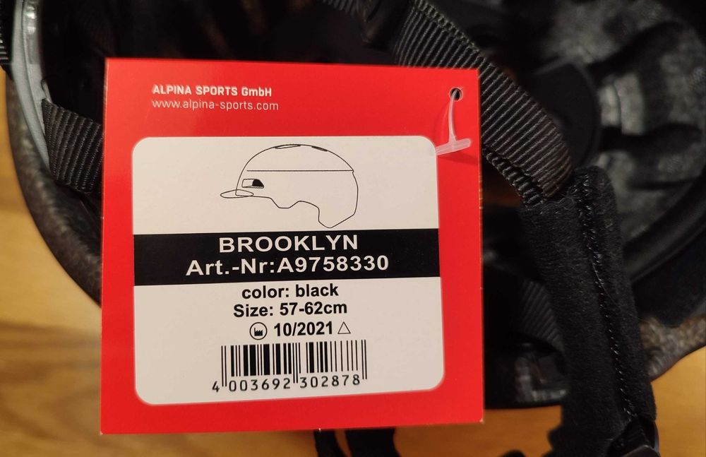 Casca bicicleta - Alpina Urban Brooklyn, Marime L (57-62cm)