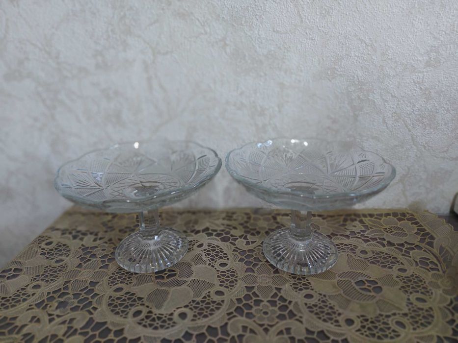 Вазы салатницы советский хрусталь