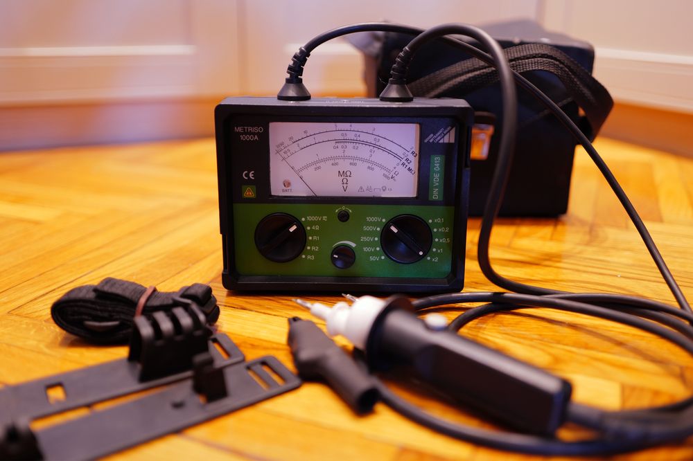 Tester rezistenta izolatie Gossen Metrawatt metriso 1000a 400MQ