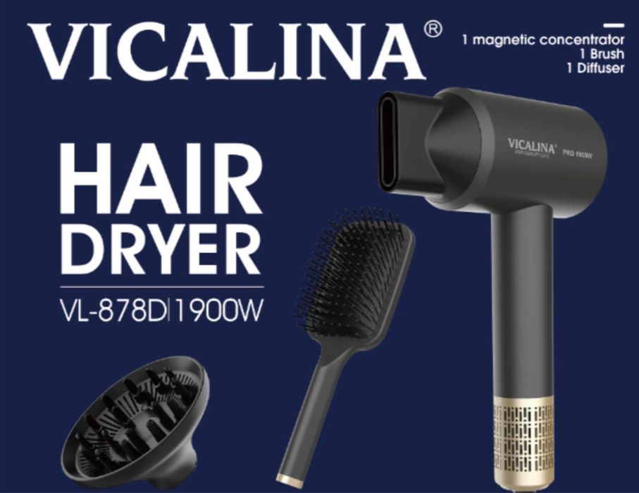 Фен ,шаш кептіргіш, Vicalina фен