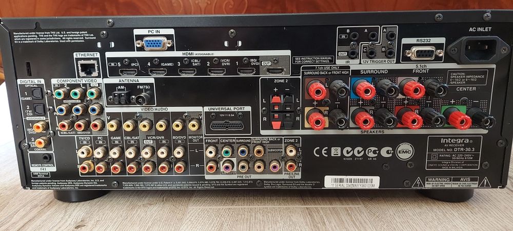 Amplificator Receiver 7.2 Integra DTR-30.3 by ONKYO