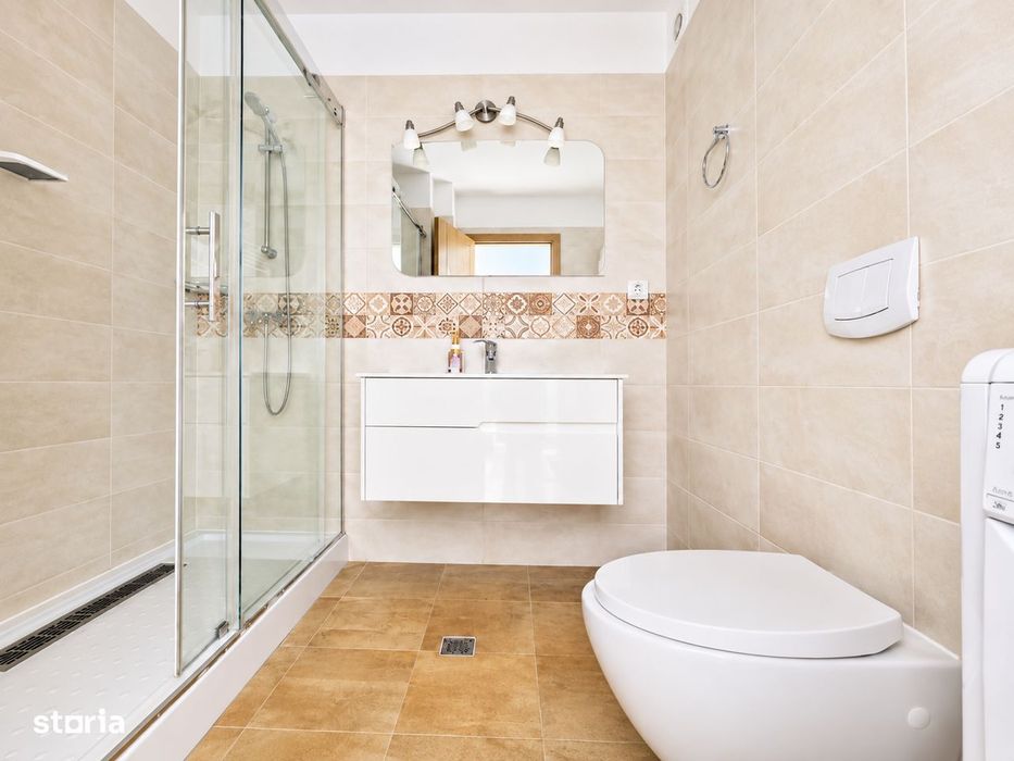 Apartament intr-un complex cu gradina privata si fantani decorative, l
