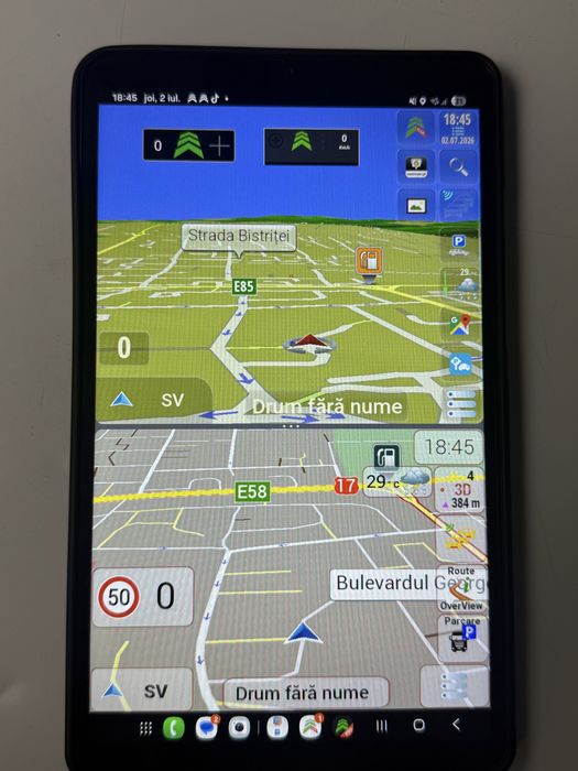 Tableta  gps pentru camion 8/128 gb card sim