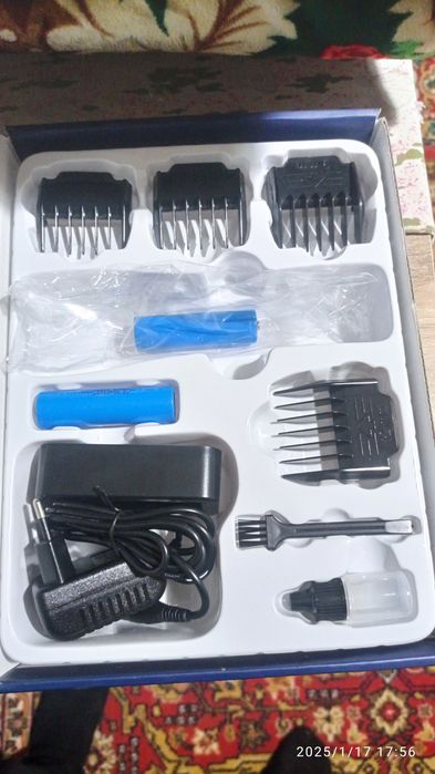 Клипр Х7 учун запчас батарйлар,  зарйачик, насадкалар.