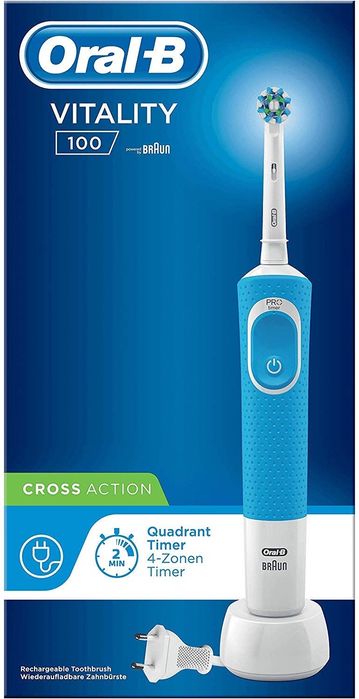 Электрическая зубная щетка Oral-B Vitality  Cross Action