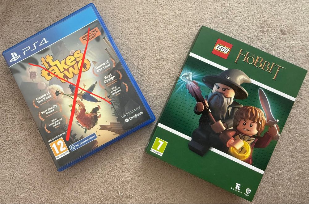 Игри за ps4- it takes two, the hobbit