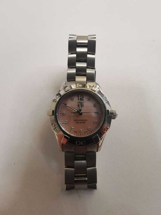 Дамски часовник TAG Heuer Aquaracer – Диаманти, розов седеф, 28мм