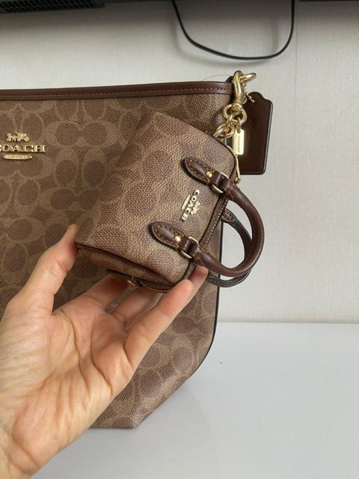 Coach сумка с подвесом