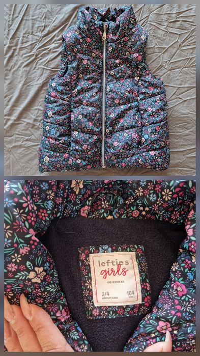 Яке и елек за момиче 4г 104 размер