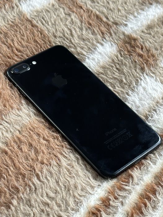 Apple iPhone 7 Plus, Jet Black, 128 GB