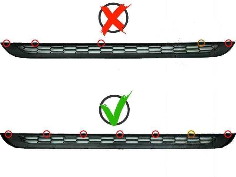 Решеетка Мини Купър R50 R52 R53 Mini Cooper решетки Черна тунинг гланц