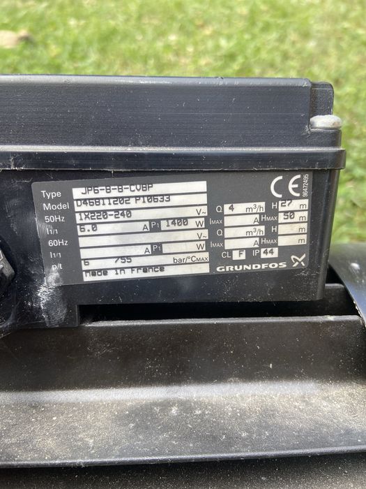 Pompa de apa Grundfos JP6