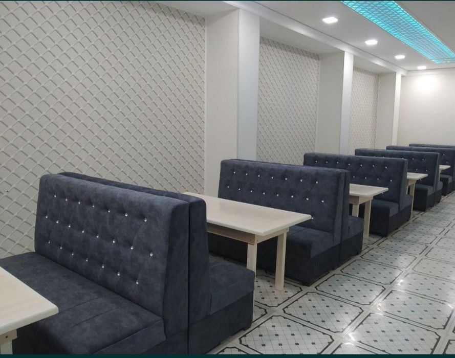 Кафе ва Рестаранлар учун мини диванчалар ясаб берамиз