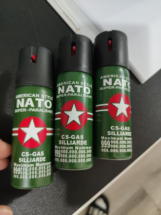 Set 3 buc Spray Nato / Spray Piper 3x60ml