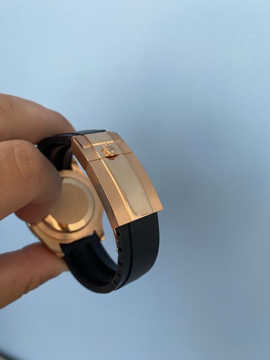 Мъжки часовник Rolex Yacht-Master 18K Everose 126655 с автоматичен