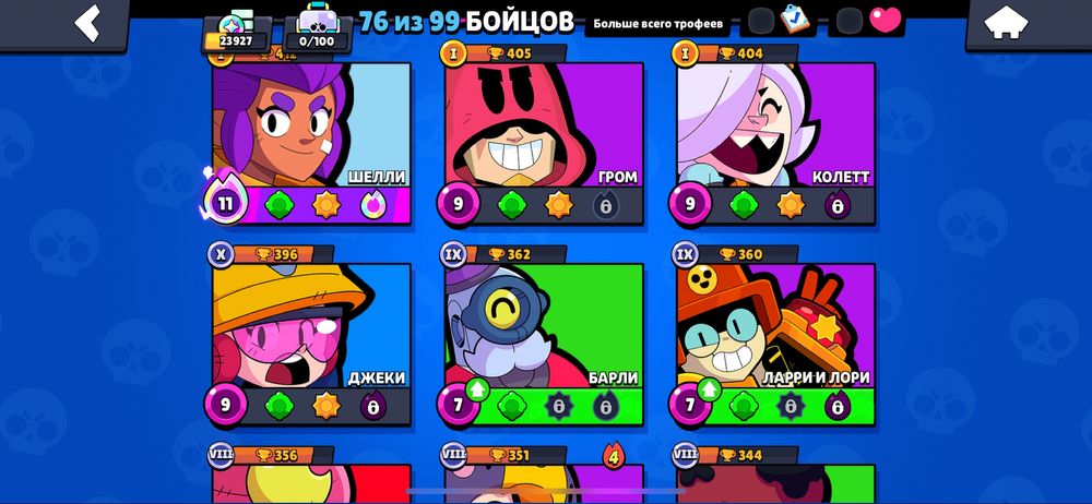 Продам аккаунт Brawl Star