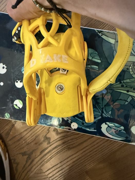 Snowboard copii 120 Trans Premium cu legaturi Drake