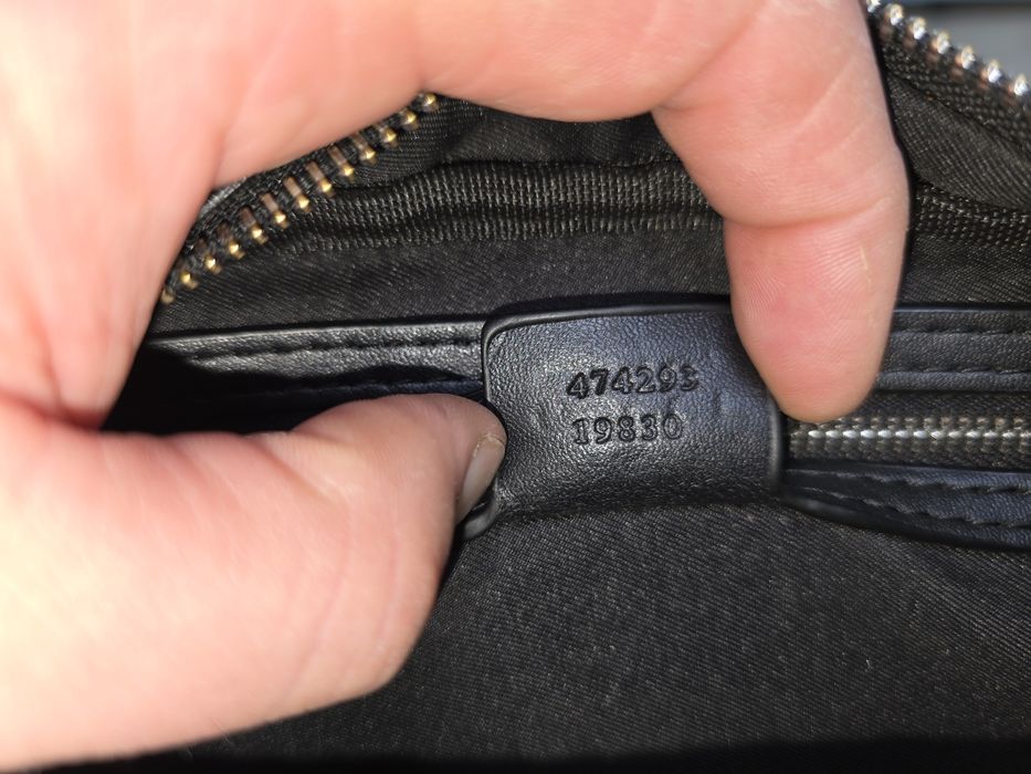 GUCCI GG Supreme Belt Bag Web 474293 Bum Bag Black w/ Box