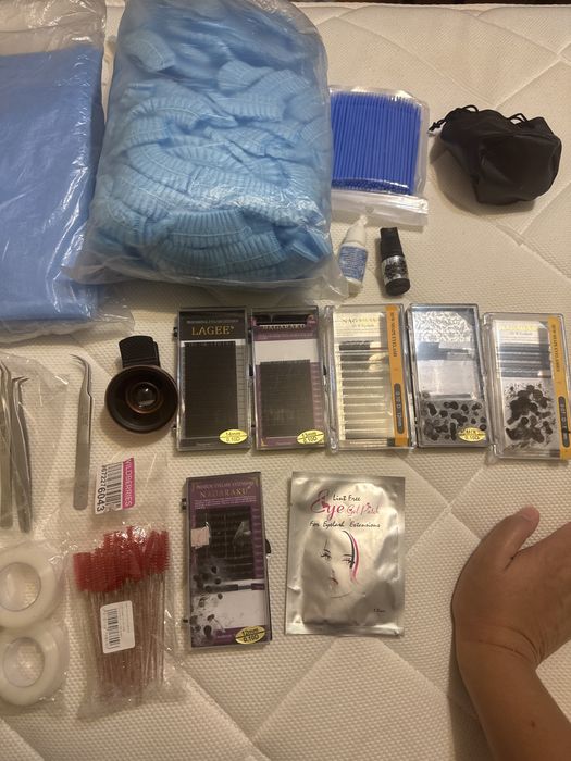 Продам все для наращивания ресниц