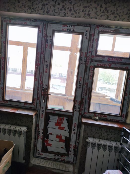 Пластиковые окна двери и витражей