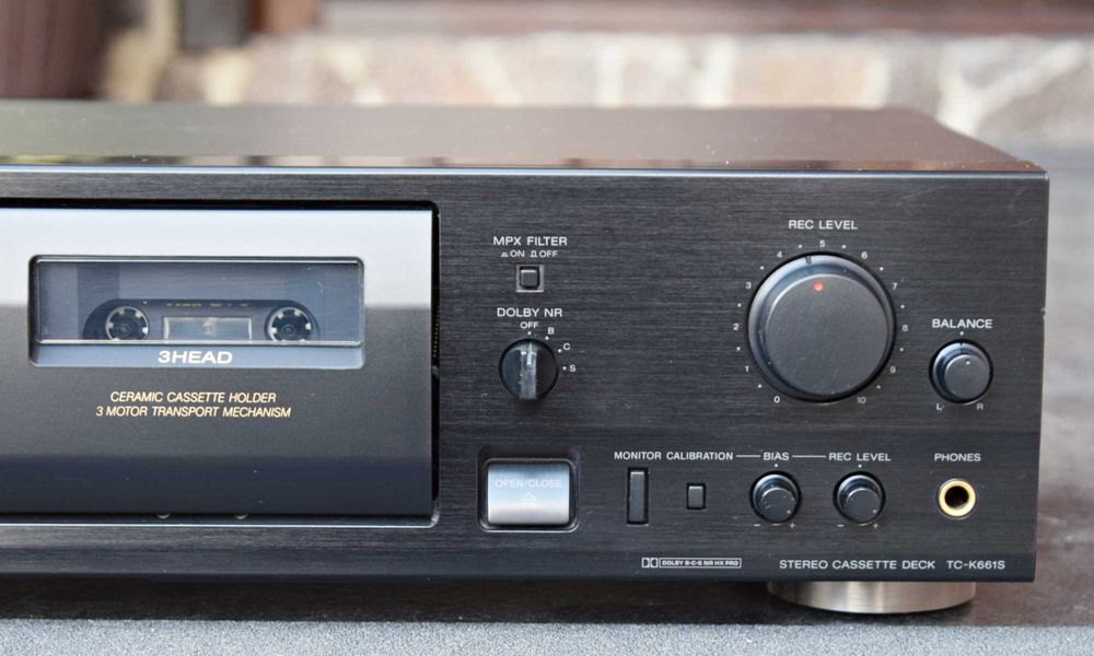 Deck 3 Head Sony TC-K 661 S, casetofon cu 3 capete