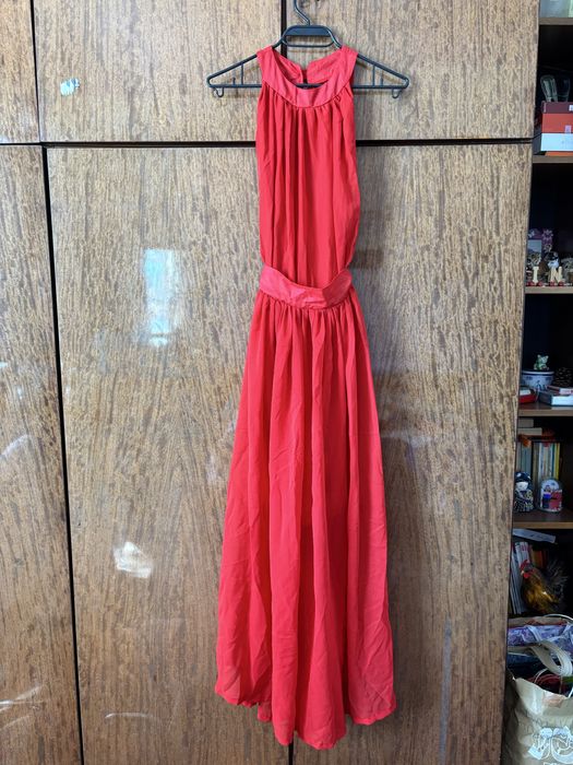 Дълга рокля МЕГЗ с гол гръб