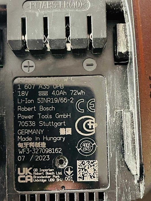 Acumulatori Einhell 18V 4.0Ah, 5.2Ah si Bosch 18V 4.0Ah-defecti/piese