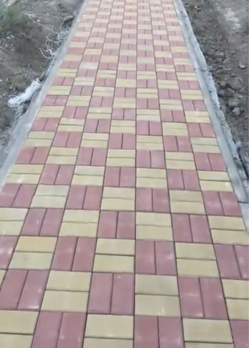 Укладка брусчатка