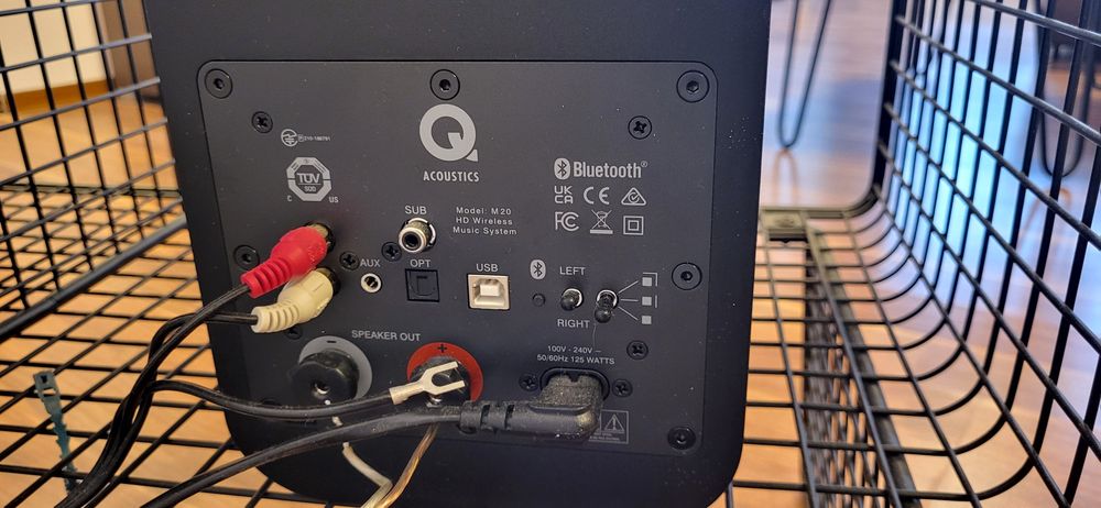 Pick up AudioTehnica LP120 si boxe Q Acoutics M20