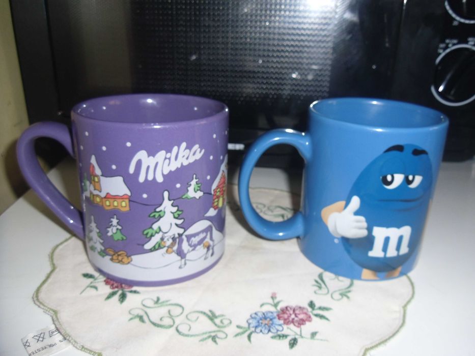 Set cani portelan Milka ,M.&M