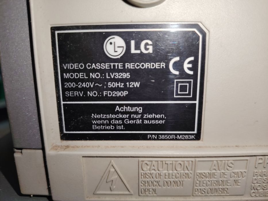 DVD & VHS LG vintage