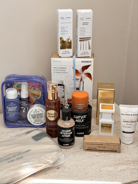 Козметика Tom Ford, Lush, Sol de Janeiro, Korres, Zielinski&Rozen