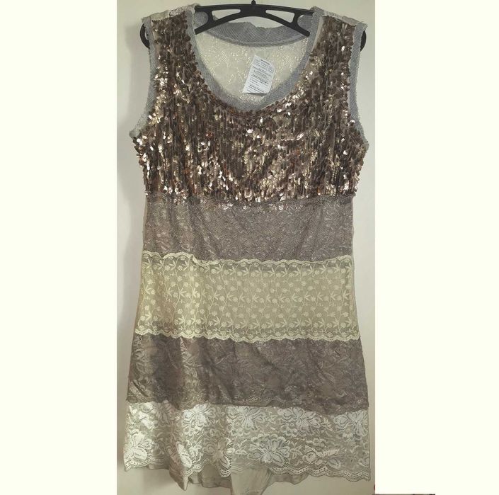 Rochie eleganta, moderna, cu paiete, potrivit la petreceri, marime S