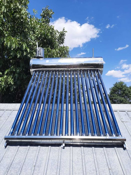 Panou solar apa calda nepresurizat – integral INOX – 200 L
