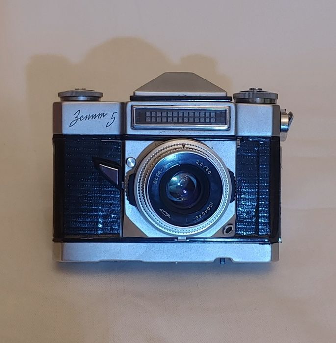 фотоаппарат Зенит 5 объектив Вега 3 50/2.8 рабочий