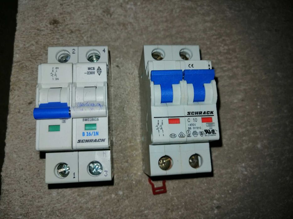 Intreruptor diferential , siguranta bipolara , tripolara, tetrapolara