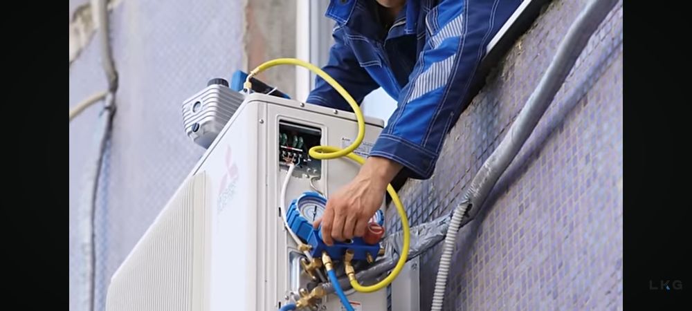 Установка кондиционера