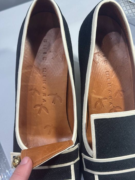 CHIE MIHARA—Оригинални елегантни обувки-38,5 номер