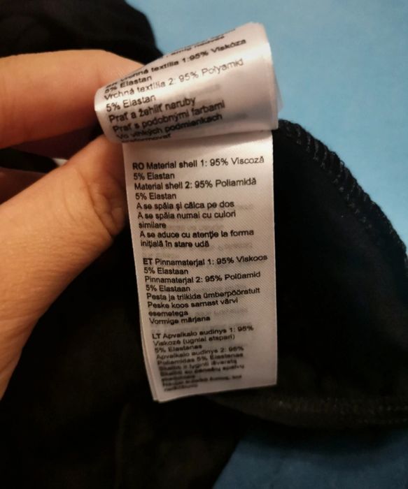 Tricou body 'Phyllis' Negru About You mărimea 36