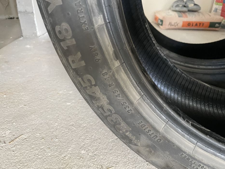 Шины летние 235/45/18