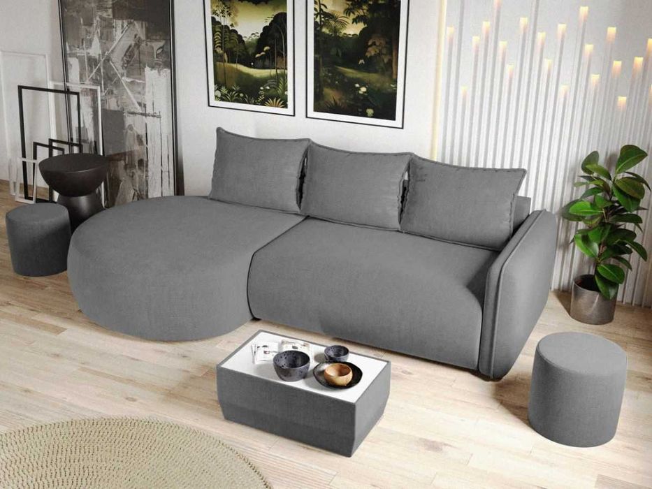 Coltar Extensibil Fiore Gri Deschis - Transport Gratuit in 4-10 zile