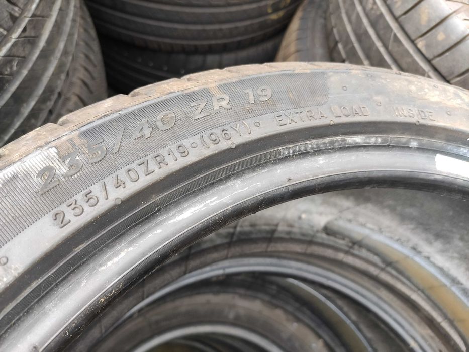 2бр Летни гуми 235 40 19 - Michelin - DOT 2024