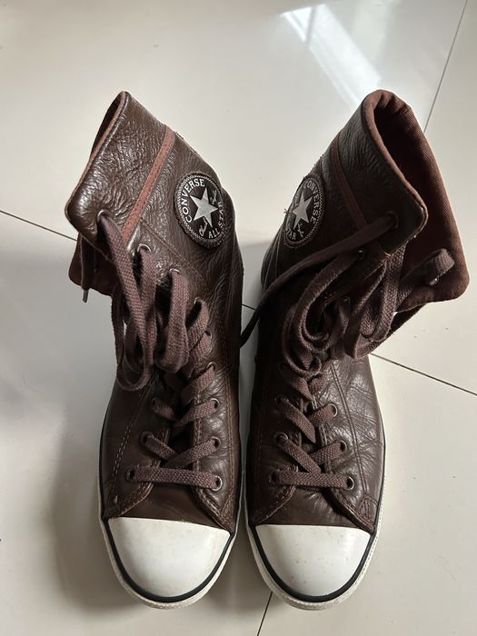 Vand converse din piele maro marimea40