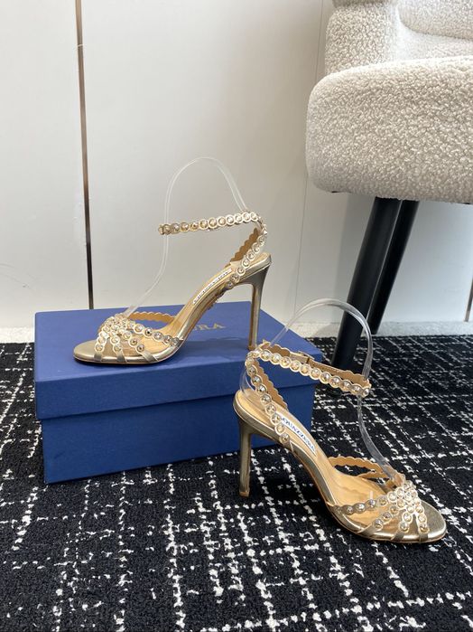 Sandale Aquazzura piele naturala pe comanda