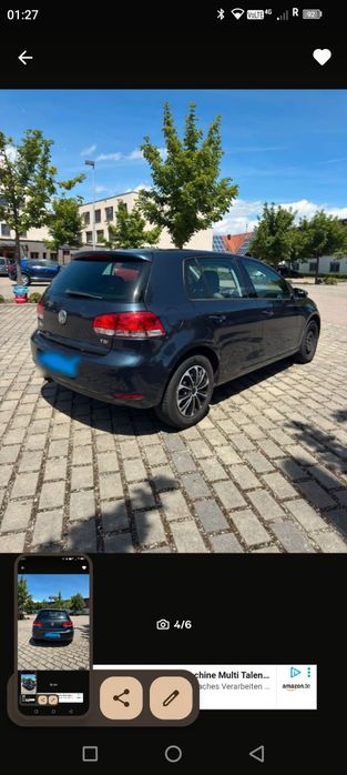 Golf 6  1.4 tsi   euro5