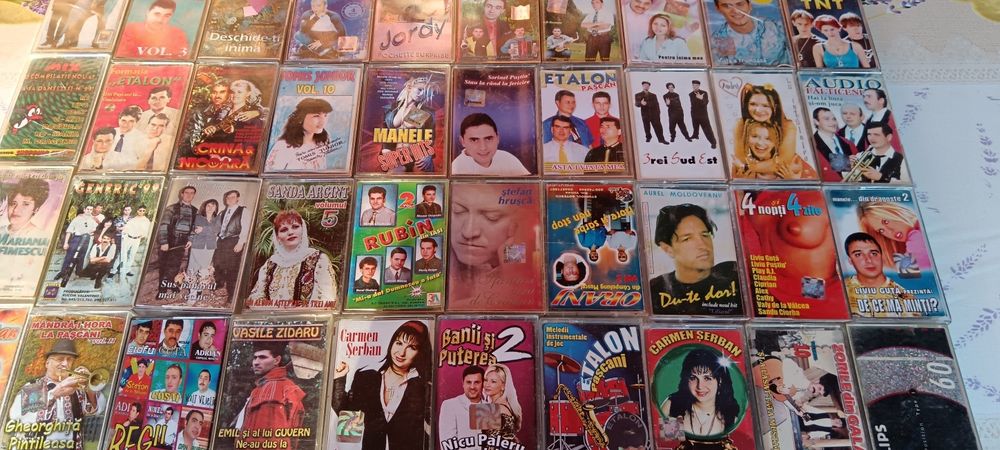 Casete audio muzică