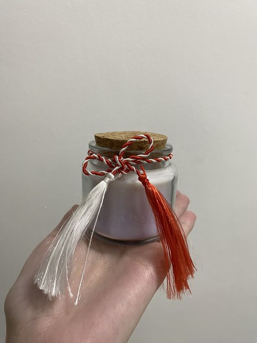 Lumanare parfumata martisor