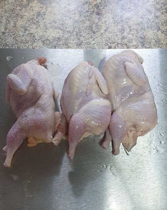 Свежее мясо перепелов