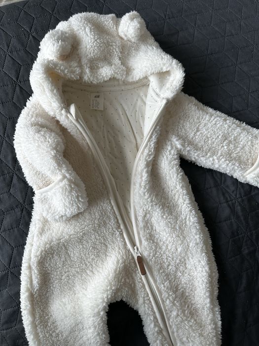 Мъхест гащеризон с ушички, 2-4м