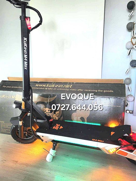Kukirin M4 MAX 2026 800 WATI urca dealuri trotineta electrica 18.2 Ah
